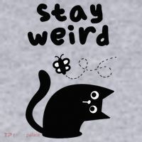 Stay Weird Cat Women's Sweatshirt thumb 2