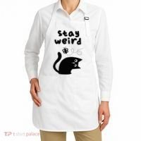 Stay Weird Cat Apron thumb 2