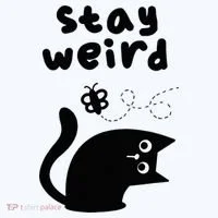 Stay Weird Cat Hat thumb 2
