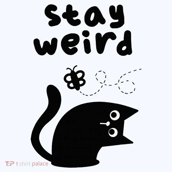 Stay Weird Cat Hat