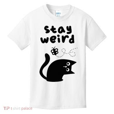 Stay Weird Cat Kids T-Shirt