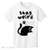 Stay Weird Cat Kids T-Shirt thumb 0
