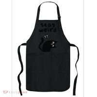 Stay Weird Cat Apron thumb 0
