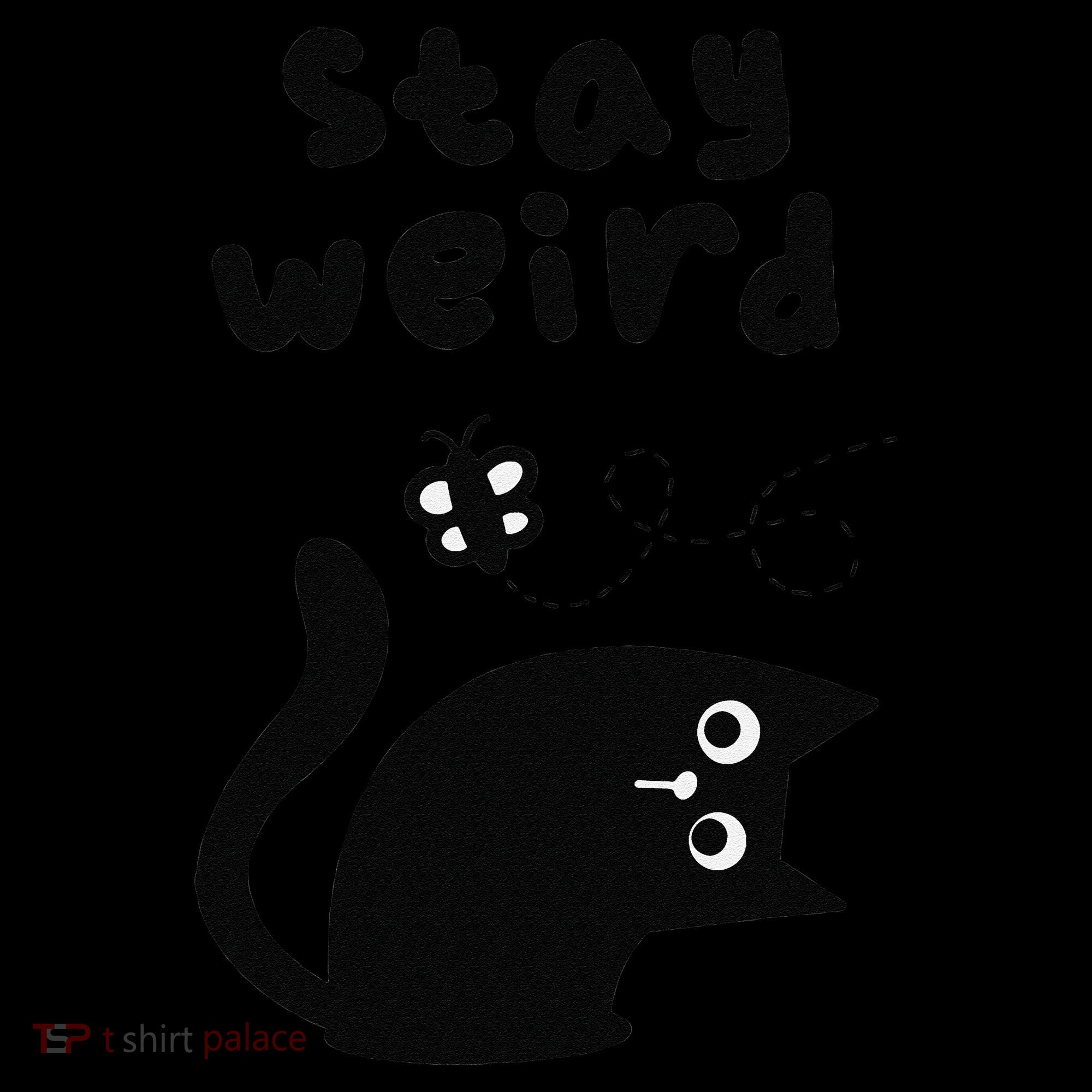 Stay Weird Cat Coaster