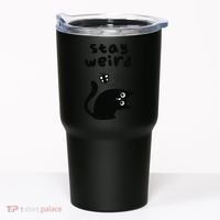 Stay Weird Cat Tumbler thumb 0