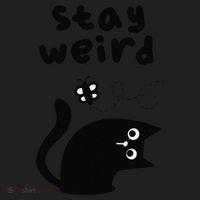 Stay Weird Cat Tumbler thumb 3