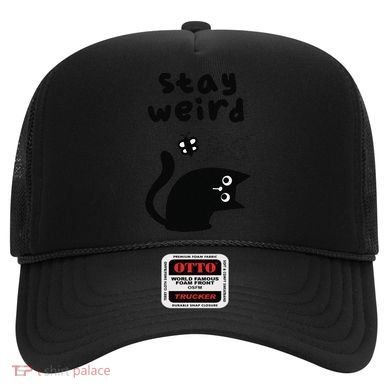 Stay Weird Cat Hat