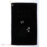 Stay Weird Cat Golf Towel thumb 0