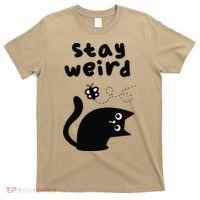 Stay Weird Cat T-Shirt thumb 0