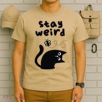 Stay Weird Cat T-Shirt thumb 6