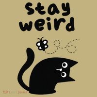 Stay Weird Cat Polo thumb 2