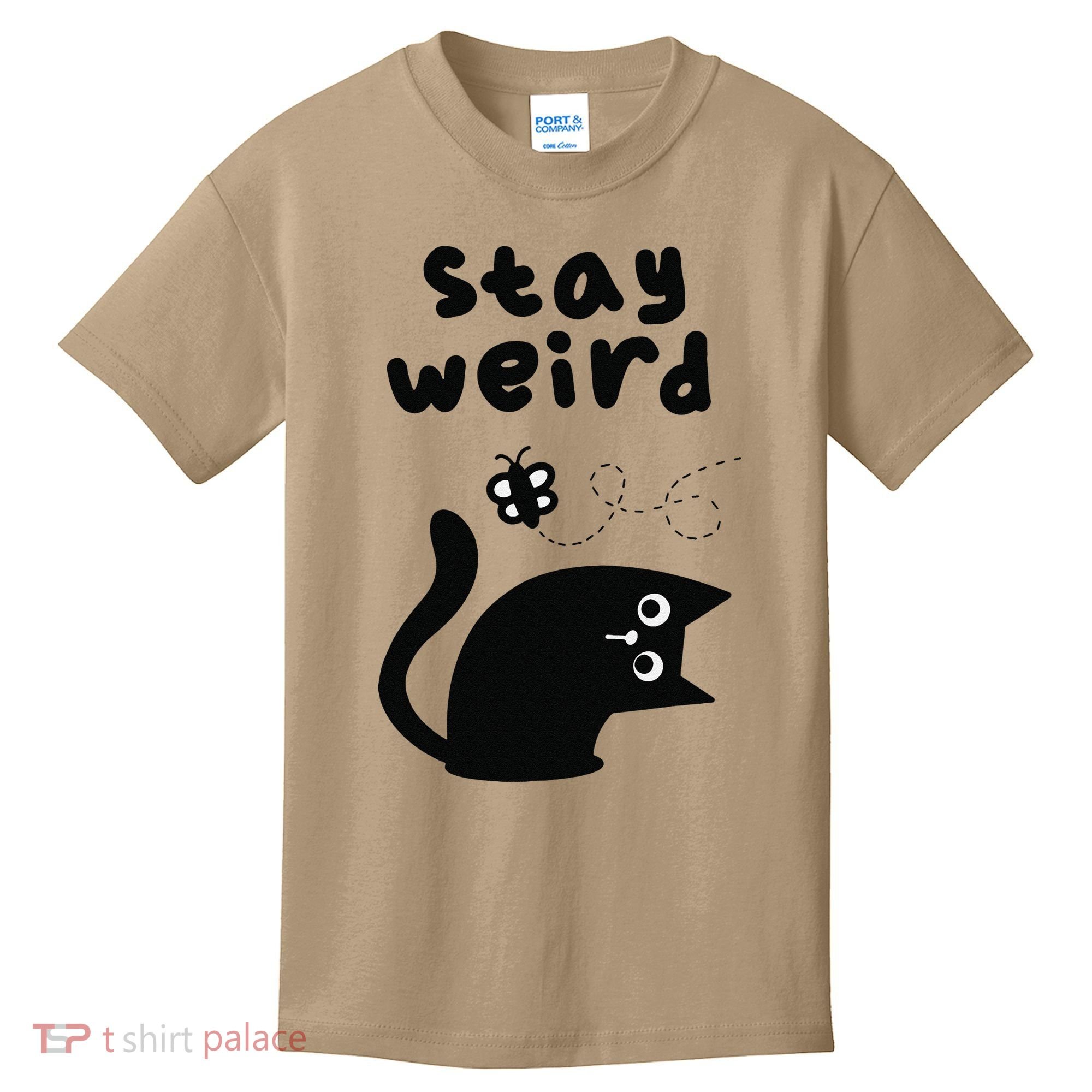 Stay Weird Cat Kids T-Shirt