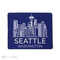 Seattle Washington Downtown Skyline Hoodie Souvenir Hoodie Mousepad thumb 0