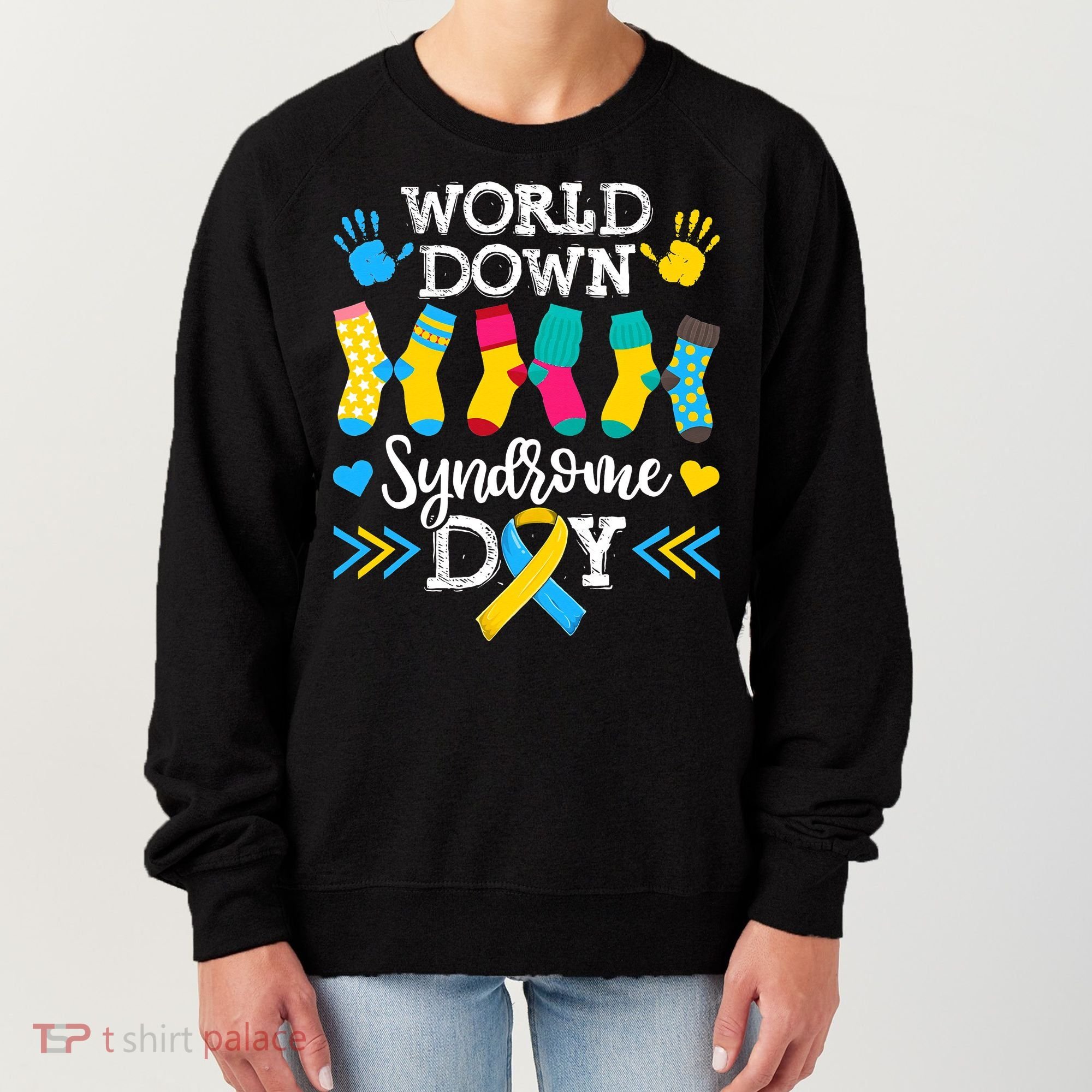 Socks World Down Syndrome Awareness Day Women's Sweatshirt