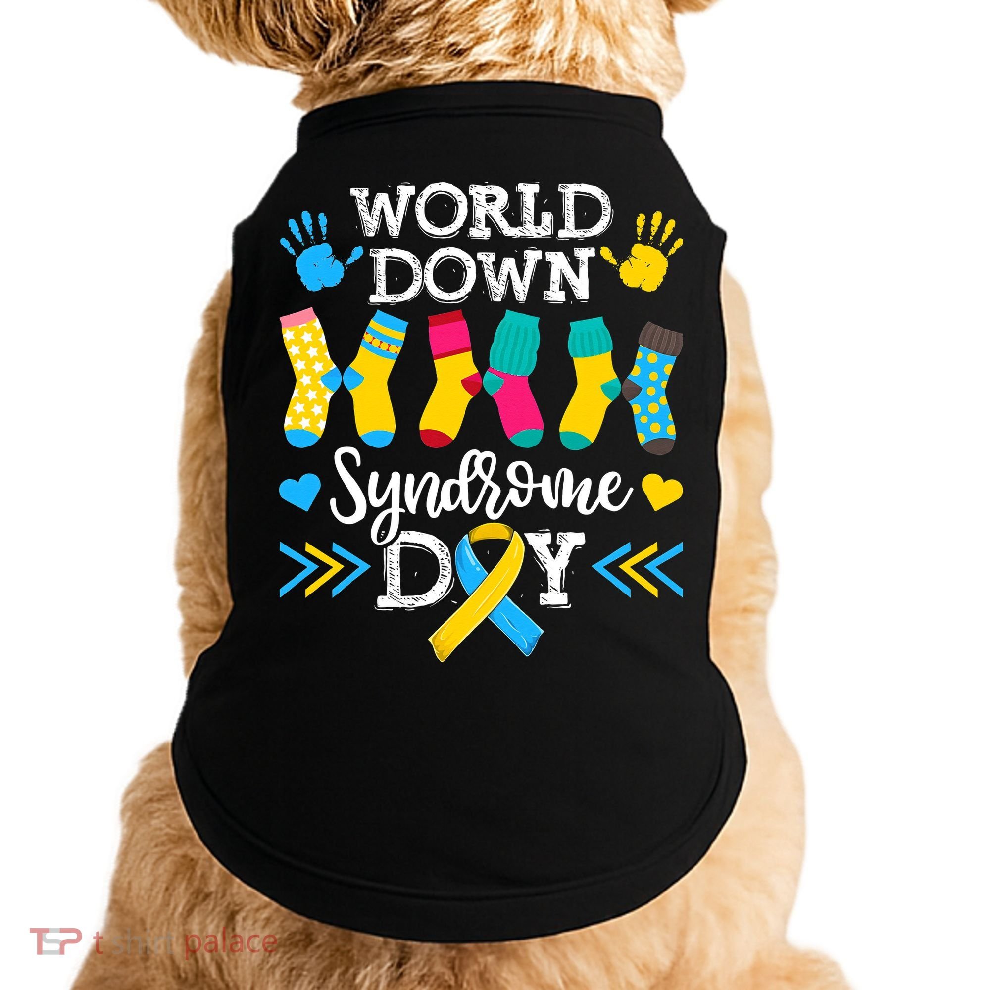 Socks World Down Syndrome Awareness Day Doggie Tank