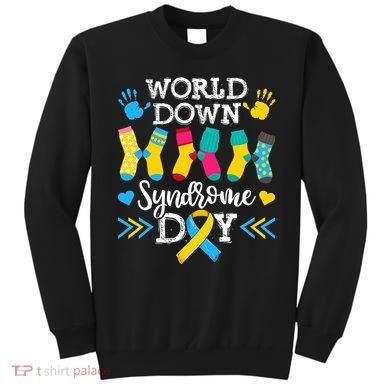 Socks World Down Syndrome Awareness Day Sweatshirt