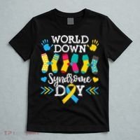 Socks World Down Syndrome Awareness Day T-Shirt thumb 5