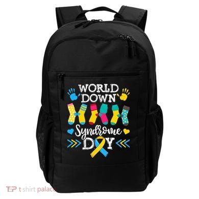 Socks World Down Syndrome Awareness Day Backpack