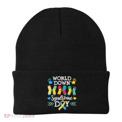 Socks World Down Syndrome Awareness Day Beanie
