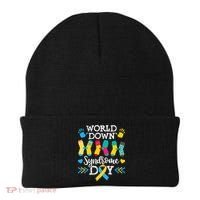 Socks World Down Syndrome Awareness Day Beanie thumb 0