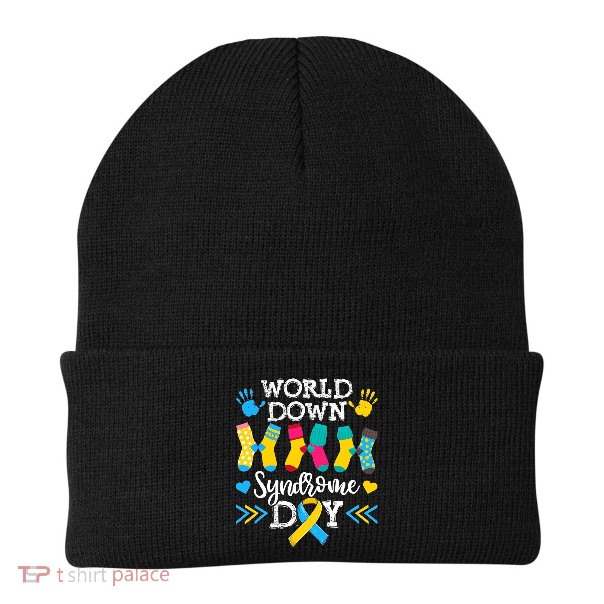 Socks World Down Syndrome Awareness Day Beanie