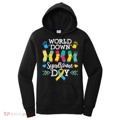 Socks World Down Syndrome Awareness Day Women's Hoodie