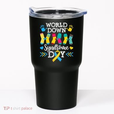 Socks World Down Syndrome Awareness Day Tumbler