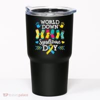 Socks World Down Syndrome Awareness Day Tumbler thumb 0