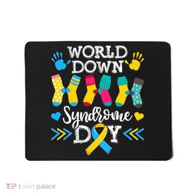 Socks World Down Syndrome Awareness Day Mousepad