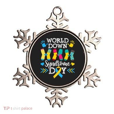 Socks World Down Syndrome Awareness Day Ornament