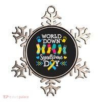 Socks World Down Syndrome Awareness Day Ornament thumb 0