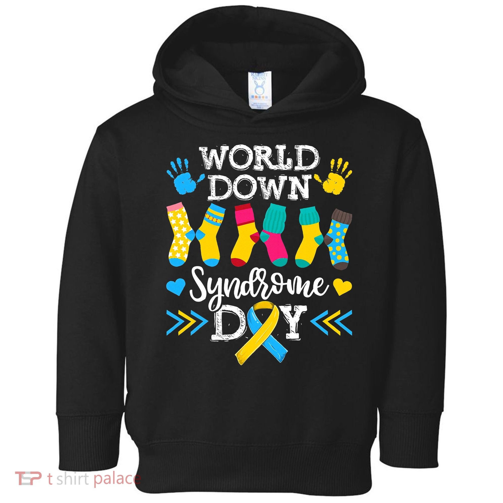 Socks World Down Syndrome Awareness Day Toddler Hoodie