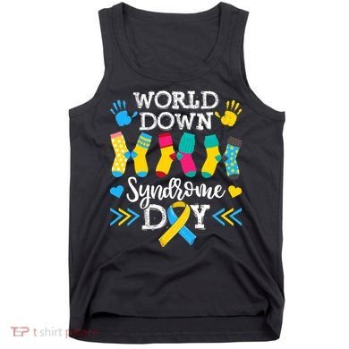 Socks World Down Syndrome Awareness Day Tank Top