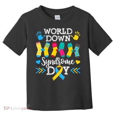 Socks World Down Syndrome Awareness Day Toddler T-Shirt