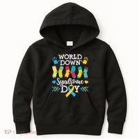 Socks World Down Syndrome Awareness Day Kids Hoodie thumb 0