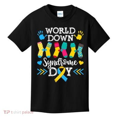 Socks World Down Syndrome Awareness Day Kids T-Shirt