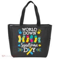 Socks World Down Syndrome Awareness Day Tote Bag thumb 0