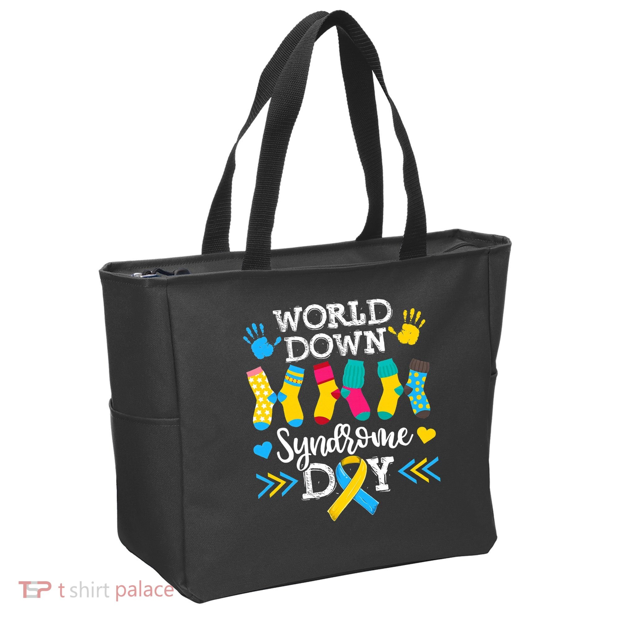Socks World Down Syndrome Awareness Day Tote Bag