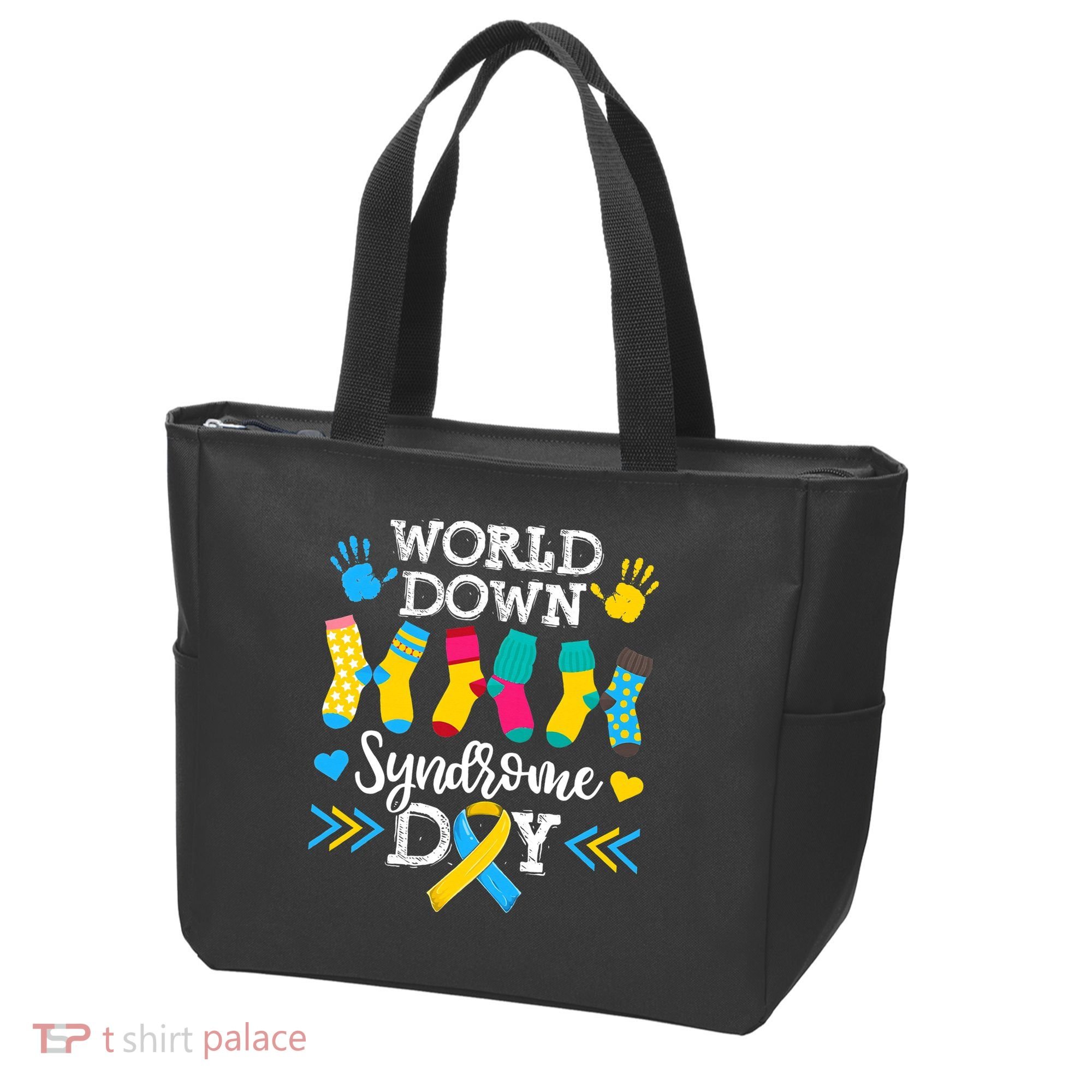Socks World Down Syndrome Awareness Day Tote Bag