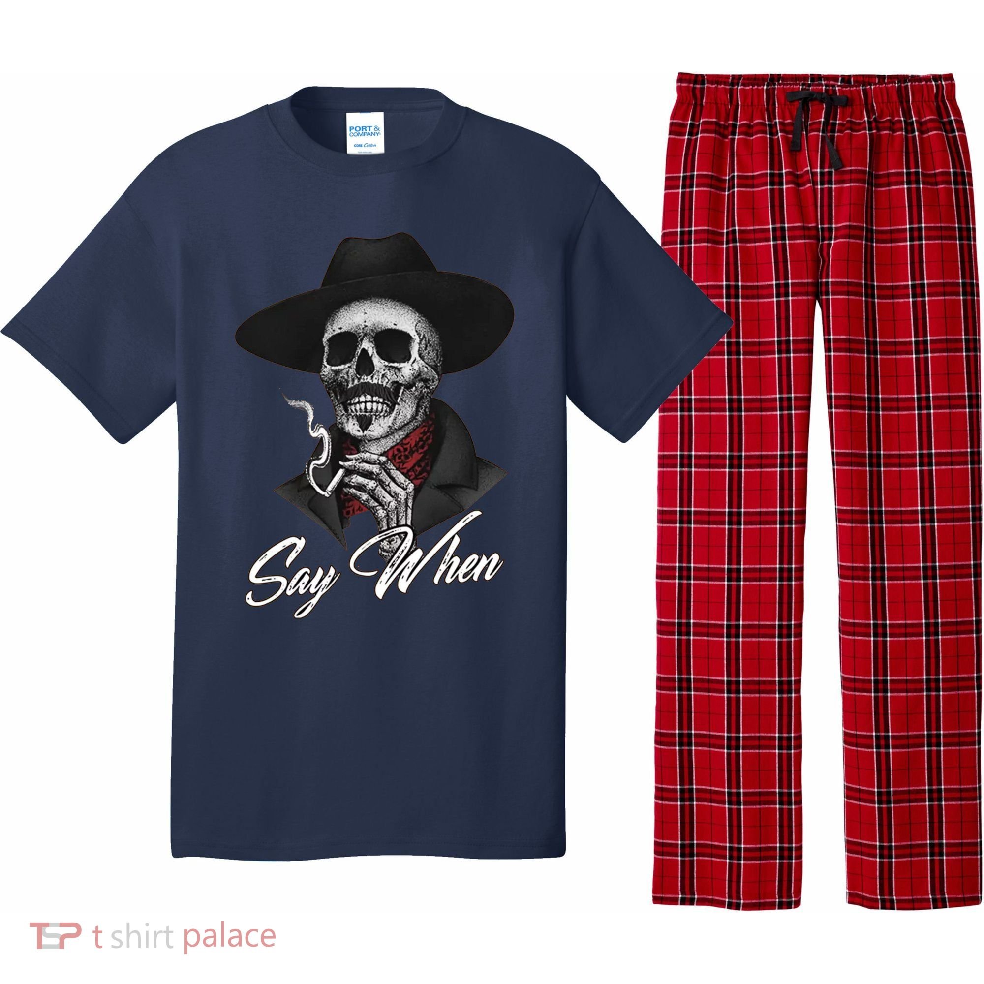 Say When Doc Holiday Pajama Set