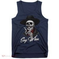 Say When Doc Holiday Tank Top thumb 0