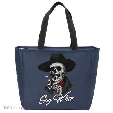 Say When Doc Holiday Tote Bag