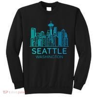 Seattle Washington Downtown Skyline Sweatshirt thumb 0