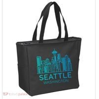 Seattle Washington Downtown Skyline Tote Bag thumb 2