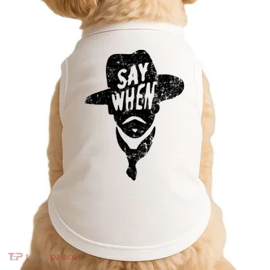 Say When Doc Holiday Doggie Tank