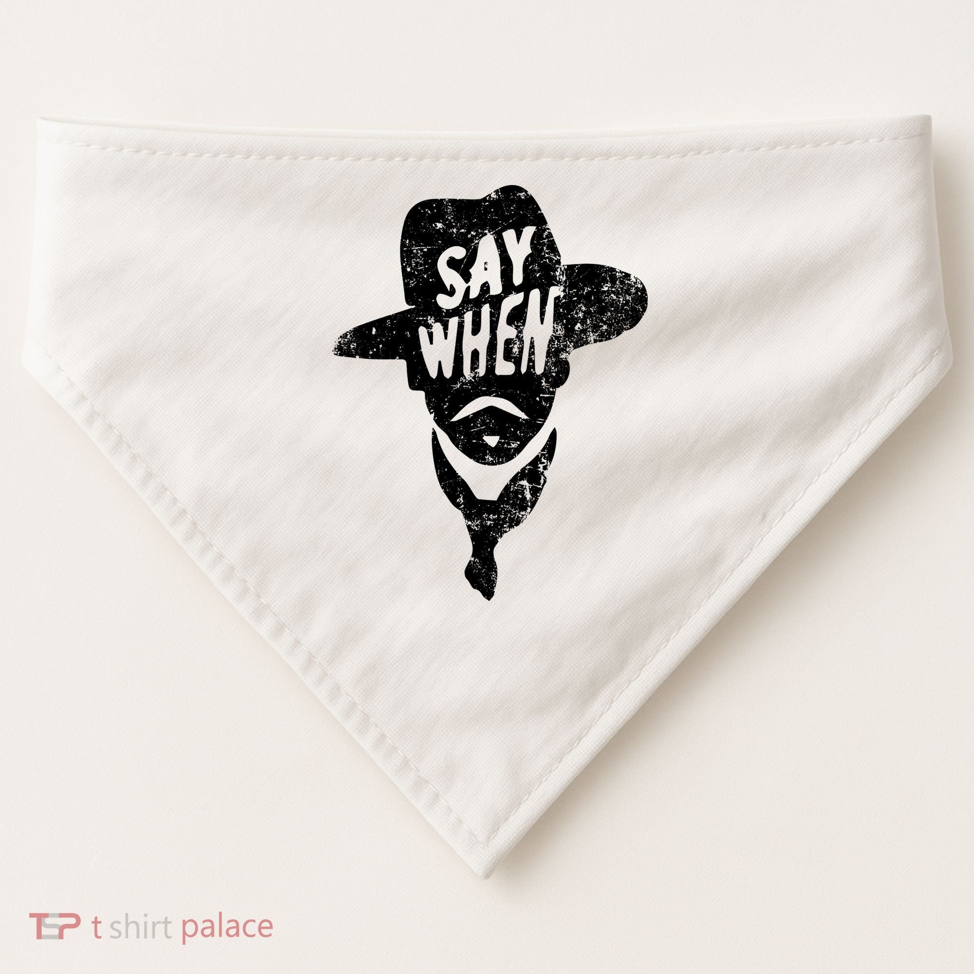 Say When Doc Holiday USA-Made Doggie Bandana