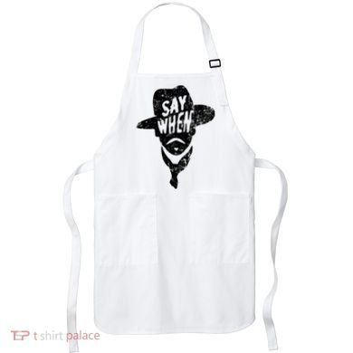 Say When Doc Holiday Apron