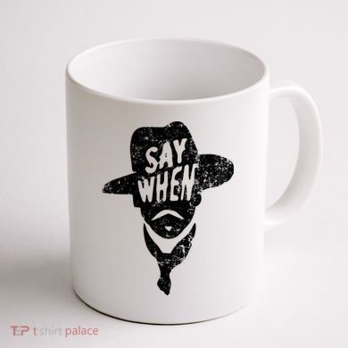 Say When Doc Holiday Coffee Mug back