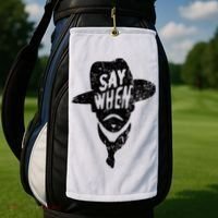Say When Doc Holiday Golf Towel thumb 2