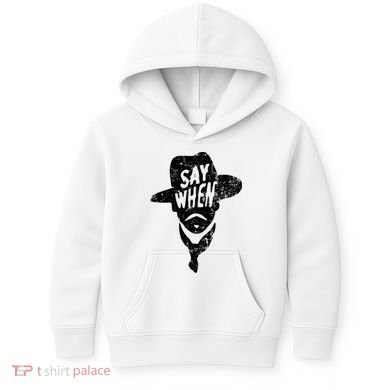 Say When Doc Holiday Kids Hoodie